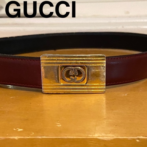 GUCCI BELT VINTAGE - Picture 1 of 13